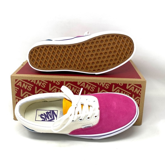 VANS Era Platform Multicolor Low Women's Size 7 Canvas Suede VN0A3WLUWVY - Picture 5 of 11